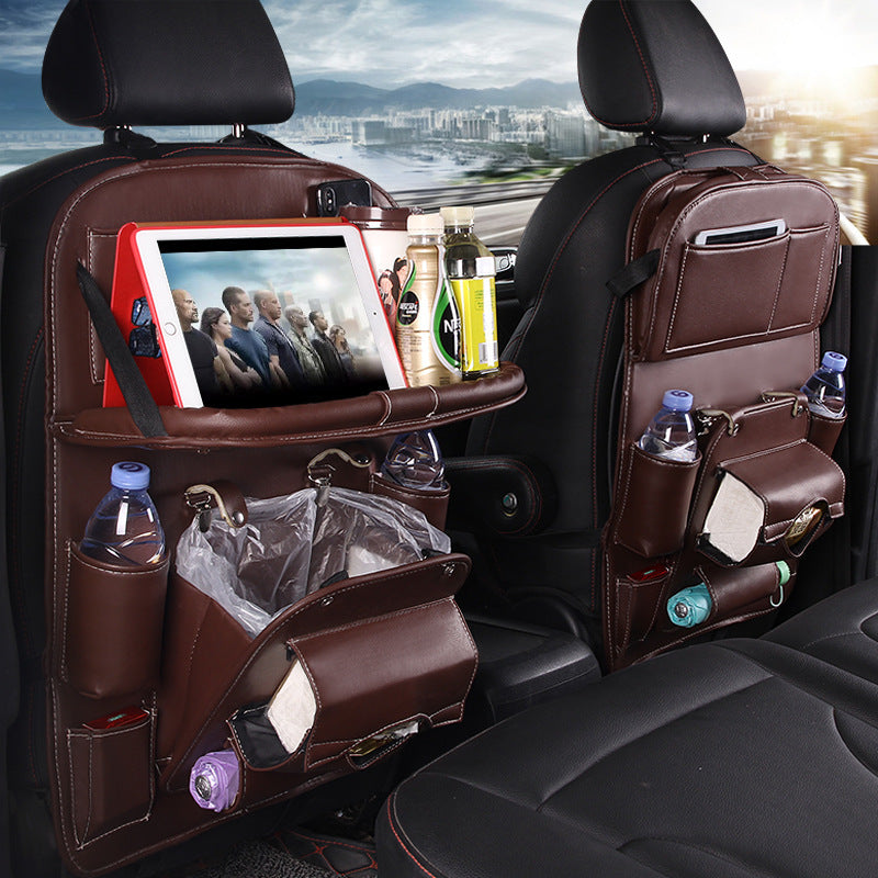 Car Storage Multifunctional Leather Bag