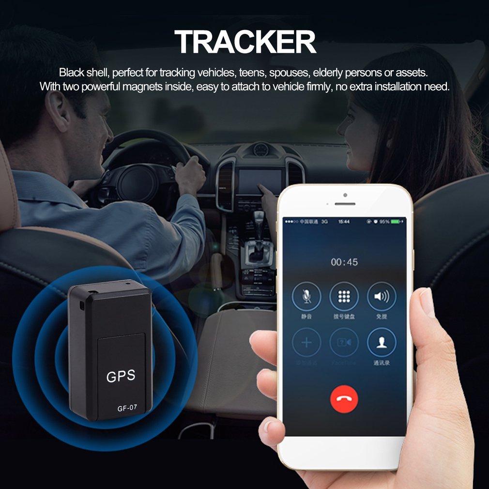 Car Tracker GPS Magnetic Device with Multifunctional