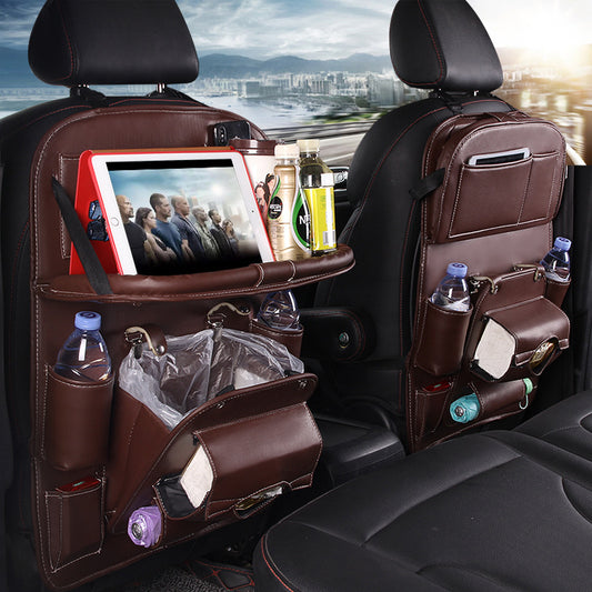 Car Storage Multifunctional Leather Bag