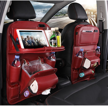 Car Storage Multifunctional Leather Bag