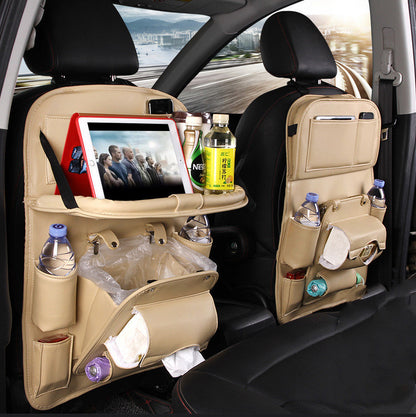 Car Storage Multifunctional Leather Bag