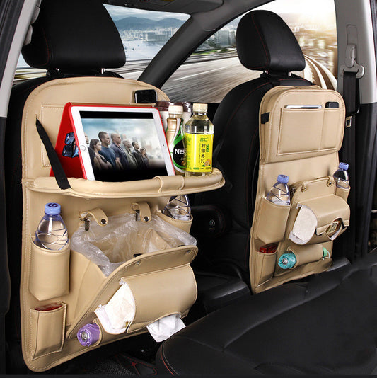 Car Storage Multifunctional Leather Bag