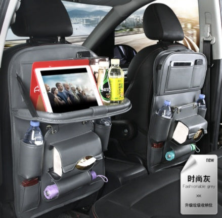 Car Storage Multifunctional Leather Bag