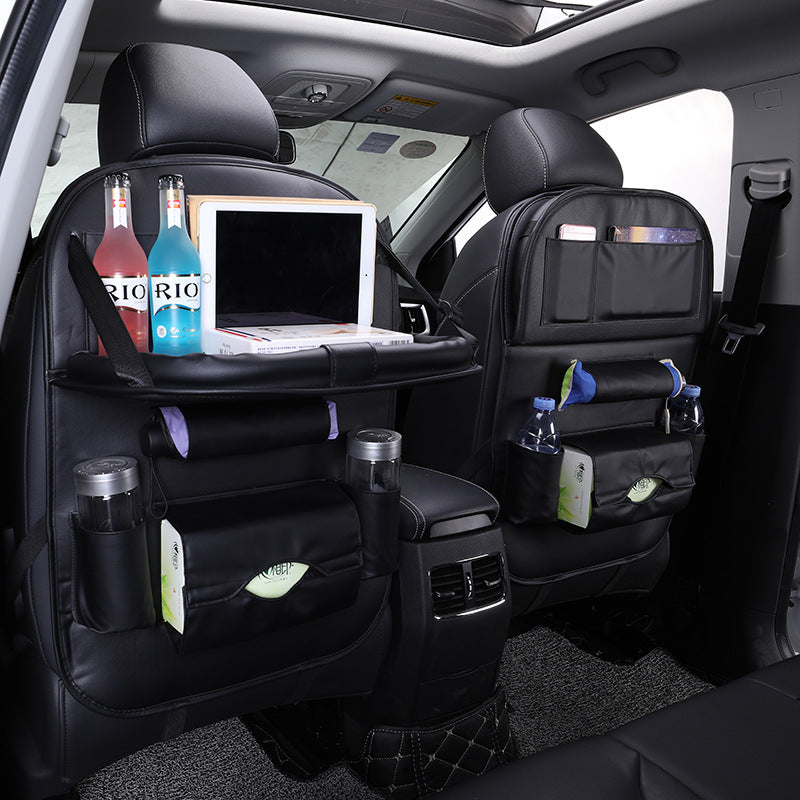 Car Storage Multifunctional Leather Bag