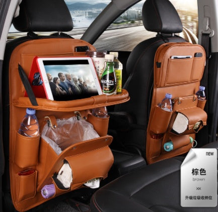 Car Storage Multifunctional Leather Bag